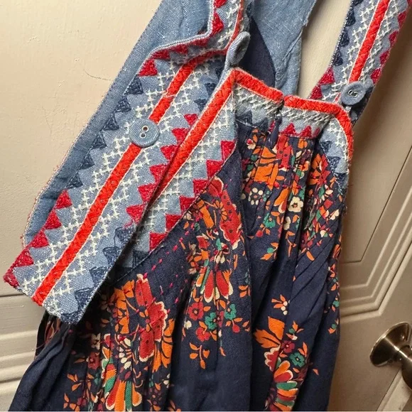 Ulla Johnson Azra Embroidered Floral Dress Sz 0 - Picture 9 of 16